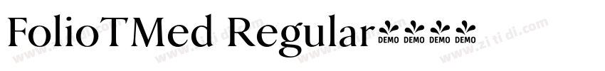 FolioTMed Regular字体转换